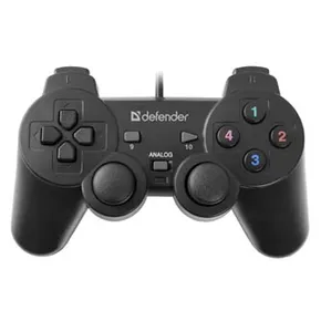 Gamepad Defender Omega, 12tl., USB, čierny, vibračné, Windows R XP/VISTA/7/8/10